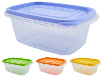 Контейнер для пищевых продуктов Омега прямоугольный 700мл (цвета ассорти) 167026