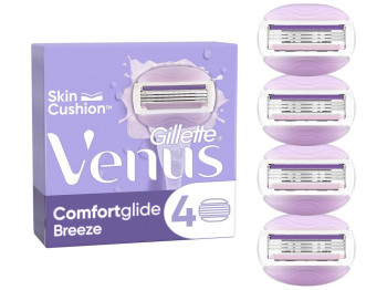 Картриджи сменные Gillette Venus ComfortGlide Breeze, сталь, 4шт