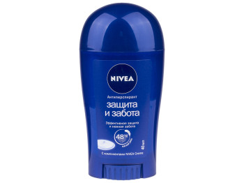 Дезодорант-антиперспірант Nivea "Захист і турбота" 48 годин, твердий 40мл