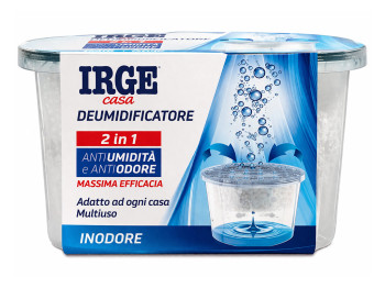 Поглотитель Irge, без аромата, 2 в 1 влага и запах, 400 мл