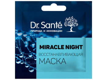 Маска Dr.Sante Miracle night відновлювальна, саше 12мл
