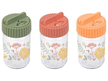 Емкость для специй Herevin Salt-Pepper Shaker-Botanic MIX, 105мл, 8699038117754
