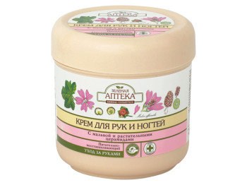 Крем для рук і нігтів Зелена аптека живильно-відновлюючий 300мл