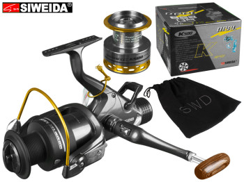 Котушка Siweida "Reel K500" 6+1bb металева шпуля з додатковою пластиковою шпулею