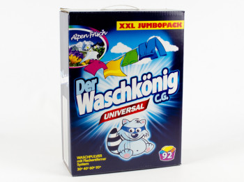 Стиральный порошок бесфосфатный Waschkonig Universal 7,5кг коробка (Германия)
