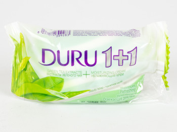 Крем-мило Duru "1 + 1 Зелений чай" 90гр S-562B