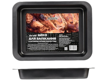 Деко для випікання з антипригарним покриттям, 36,5×27×5 см