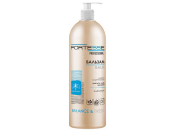 Бальзам для волос FORTESSE PRO Balance&Fresh с дозатором 400мл