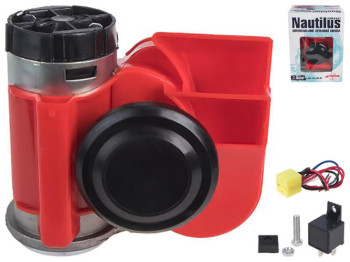 Сигнал воздушный CA-10350/NAUTILUS Compact, 12V, красный