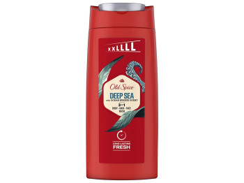 Гель для душа + Шампунь Old Spice 3в1 Deep Sea, 675мл