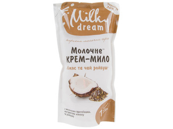 Крем-мило молочне Milky Dream Кокос з чаєм ройбуш 1л