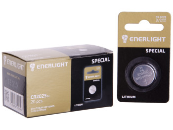 Батарейка литиевая Enerlight Special 3V, CR2025 (цена за блистер 1шт) 4823093502536