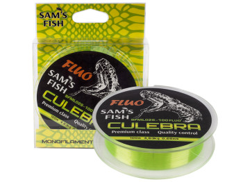 Леска Sams Fish "Culebra Fluo" флуоресцентная D0,26см 100м