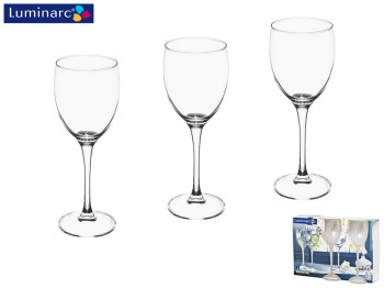 Бокалы Luminarc "SIGNATURE" 350мл (цена за набор 3шт)  17317