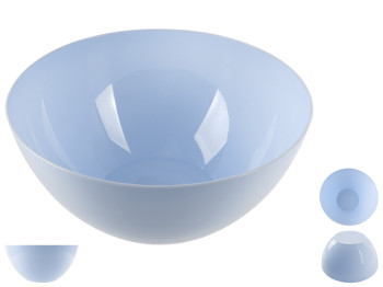 Салатница большая Kinder Way, 5,2л, D27,5см, бледно-голубой