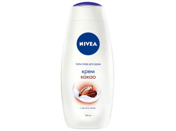 Гель-уход для душа Nivea "Крем какао" 500мл