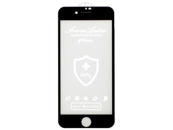 Защитное стекло Screen Audio for Apple Iphone 7 / 8 / SE 2020 без упаковки Цвет Чёрный