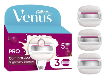 Картриджи сменные Venus ComfortGlide Olay Sugarberry, сталь, 3шт