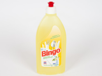 Рідина для миття посуду Bingo "Лимон з вітаміном Е" 500гр