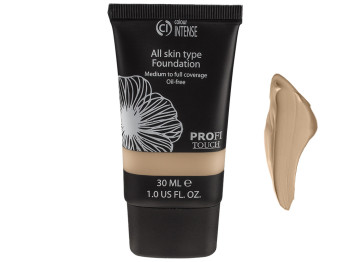 Тональное средство для лица Colour Intense All skin type Foundation Теплый песок, тон 04 30мл
