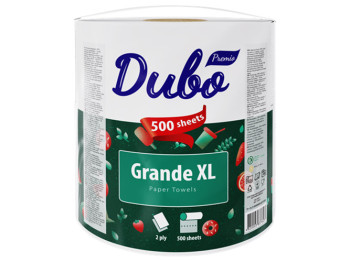 Бумажные полотенца Диво Premio Grande XL, 2х слойные, 500 отрывов, 1 рулон