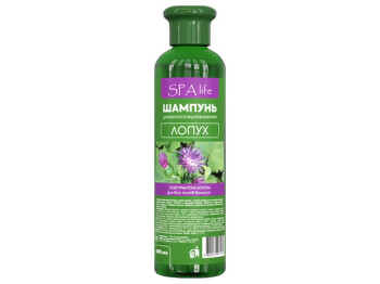 Шампунь Spa life для всех типов волос с экстрактом лопуха, 400мл