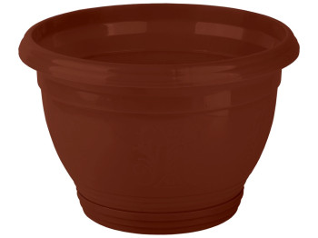 Горщик для квітів Петунія №2 250мм 5л (колір коричневий) Консенсус