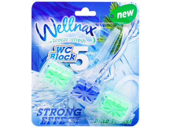 Туалетный блок для унитаза Wellnax Сосна BLK-909, 57г