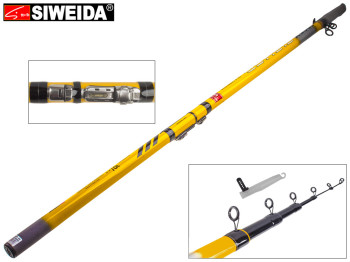 Вудка Siweida "Fisher" композит, 6 кілець, 5-секційна 5м 10-30г
