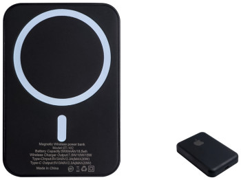 Power Bank Apple MagSafe Battery Pack 5000mAh Type-C Logo Цвет Черный