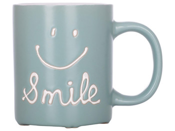 Чашка Limited Edition Smile, 330мл, зелена, 6900065315665