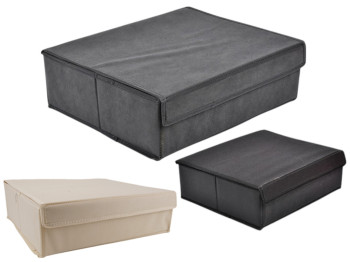 Коробка для зберігання речей, неткане волокно, 40×33×12см