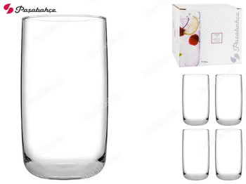 Набір склянок для напоїв Pasabahce Iconic, 540мл (ціна за набір 4шт) 