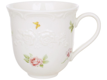 Чашка Chateau Roses Collection, порцелянова, різнокольорова, 400 мл