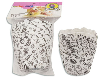 Формочки бумажные для кексов Cake cup, 5,5х5см (цена за упаковку 50шт)