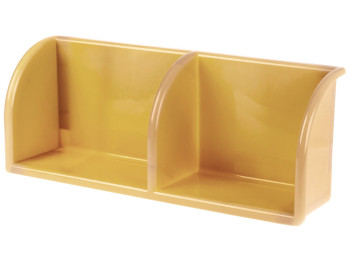 Полиця R plastic універсальна, 25x20x13,5см, бежева, 15001