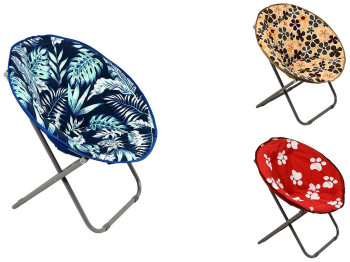 Кресло раскладное круглое, 80см (до 120кг)