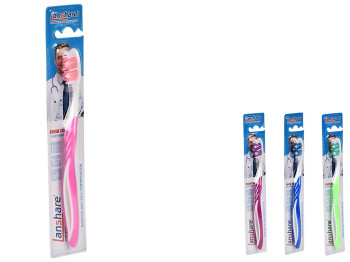 Зубна щітка, 18,5см (ціна за 1шт)