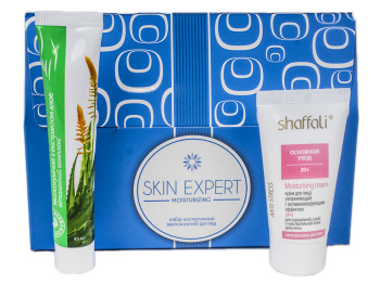 Набор подарочный "Skin expert" увлажняющий уход (Крем для лица 50мл+Крем для рук 45мл)