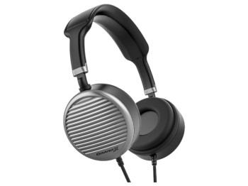 Наушники Grand-X EH-86G, накладные, закрытые с микрофоном, проводное подключение, экокожа, 1,2м