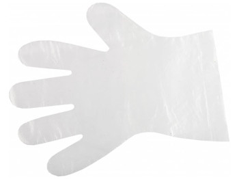 Перчатки полиэтиленовые одноразовые PRO service 25х30см (цена за 100шт)