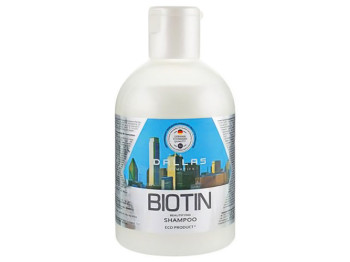 Шампунь для поліпшення росту волосся Dalas Biotin Beautifying з біотином 1л