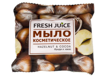 Мило косметичне Fresh juice "Фундук і какао" 75г