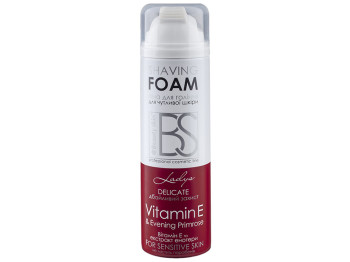 Піна для гоління Beauty skin чоловіча для чут. шкіри, делікатна з віт. Е і екстр. енотери 200мл