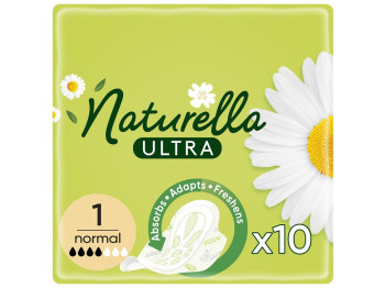 Прокладки гигиенические Naturella Ultra Normal, с ароматом, 4 капли, размер 1, 10шт
