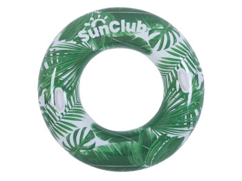 Круг надувной для плавания 35452, 100 см, 2 ручки, SunClub