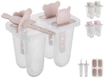 Формы для мороженого пластиковые на 4 порции