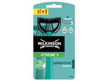 Бритва чоловіча Wilkinson Sword Xtreme 3 Sensitive, одноразова, 3 леза (ціна за упаковку)