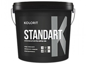 Штукатурка структурная "короед" Kolorit Standart K (база LАP) 25кг