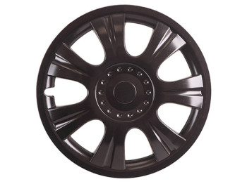 Колпаки 14 черный комплект URAN